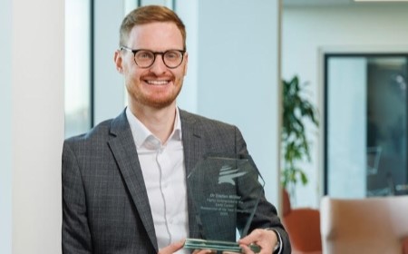 Stefan Müller highly commended in Early Career Researcher of the Year Awards